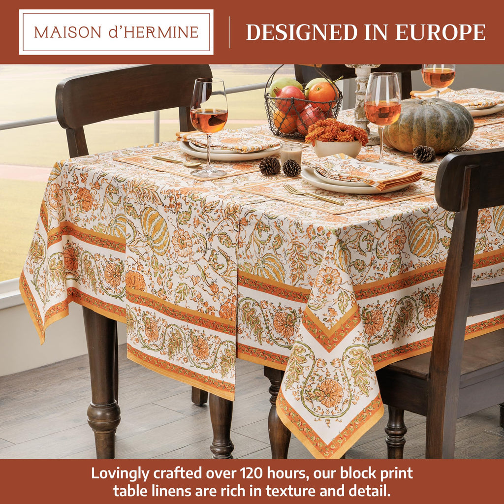 Pumpkin Spice Tablecloths