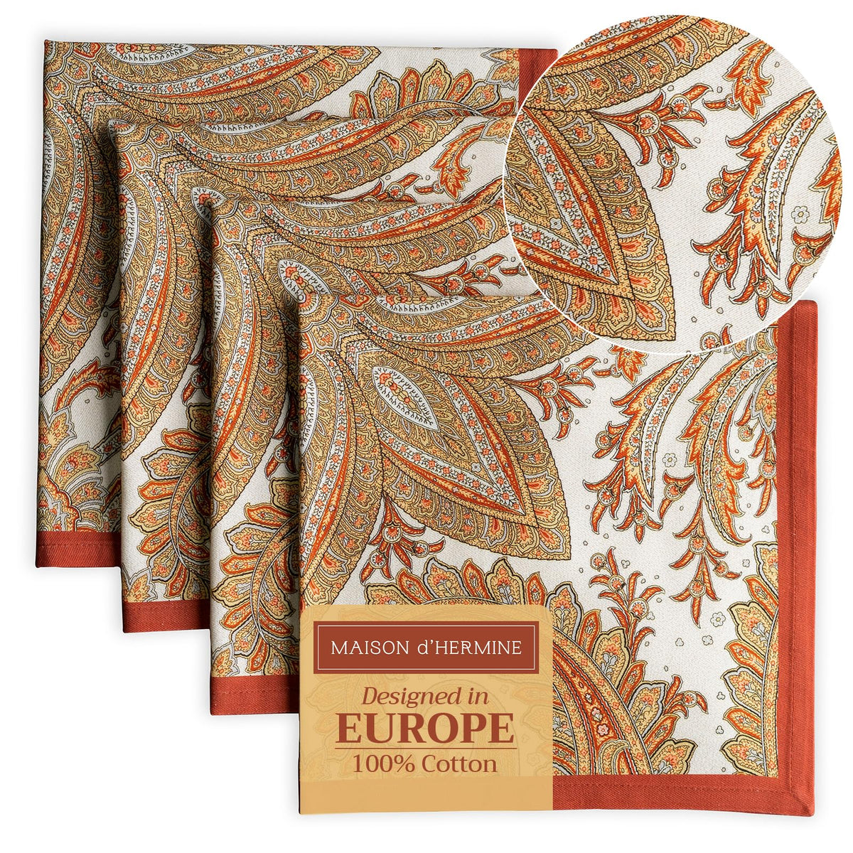 Kashmir Paisley Napkins