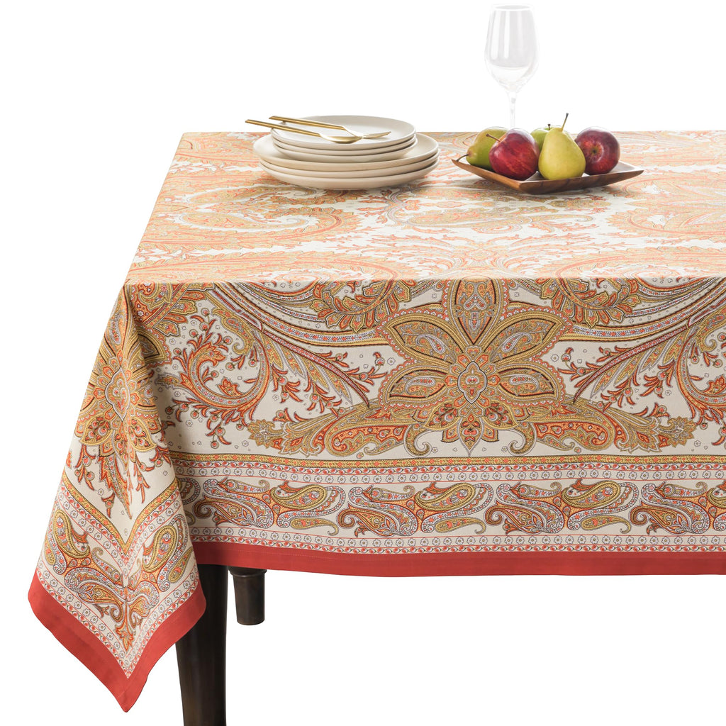 Kashmir Paisley Tablecloths