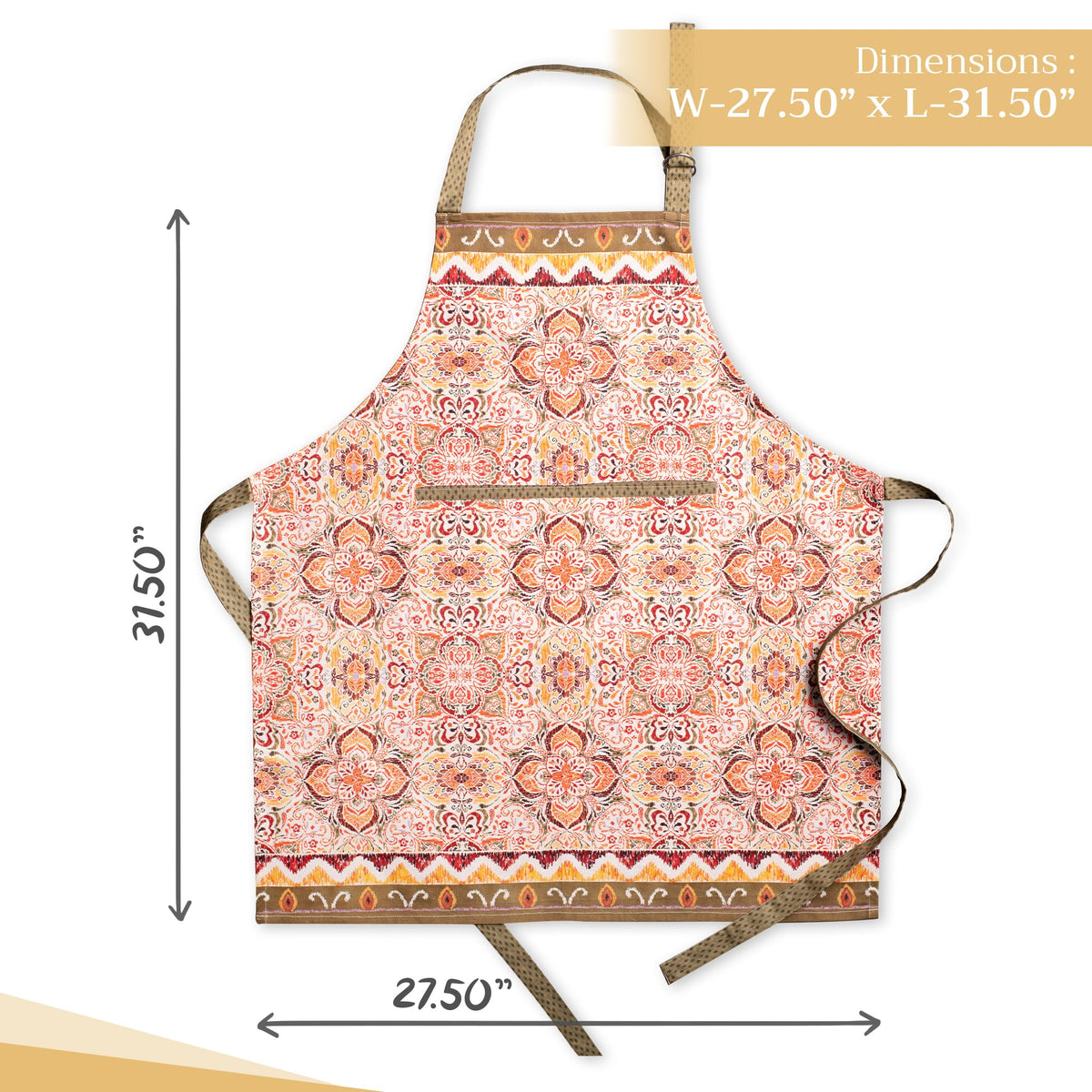 Damask Apron