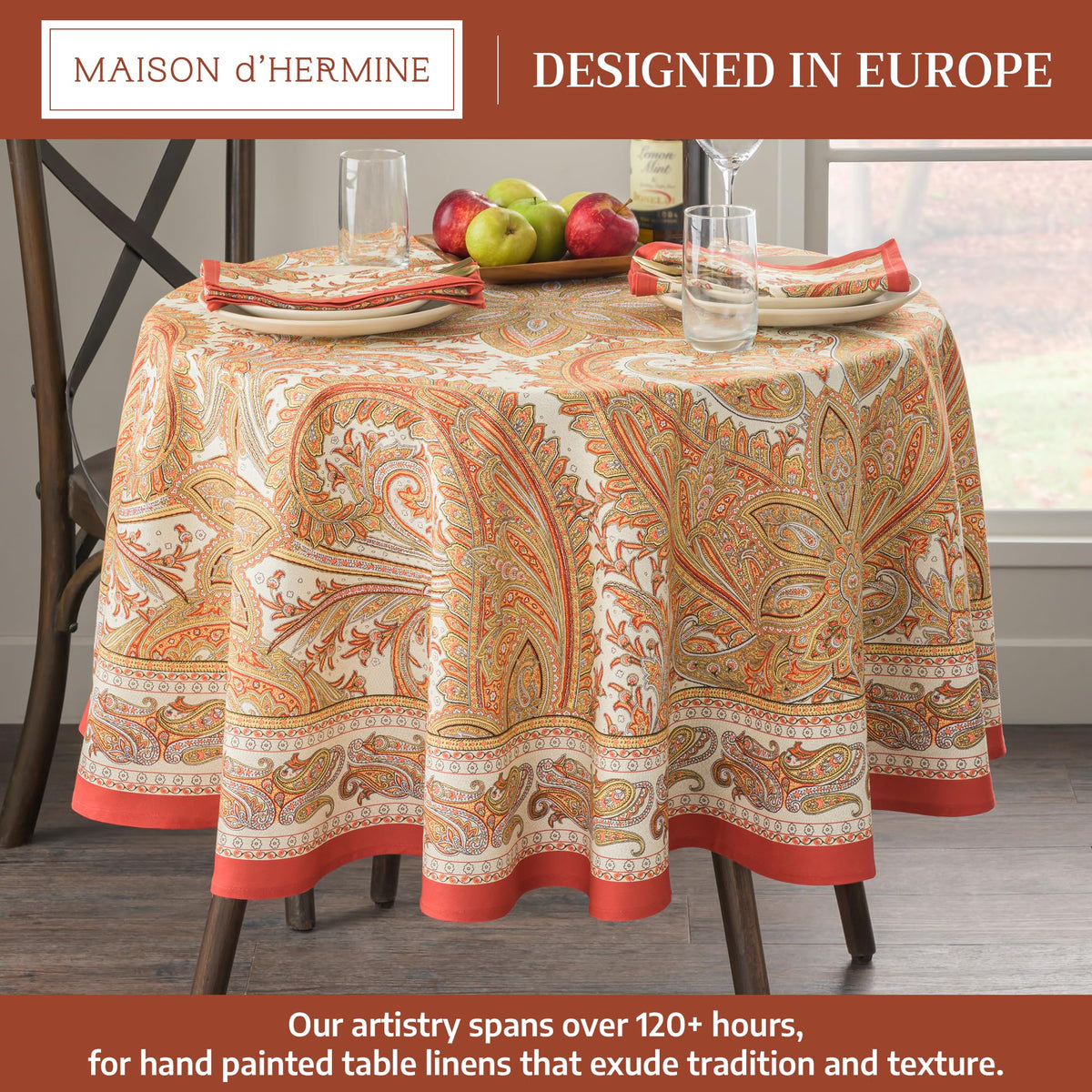 Kashmir Paisley Tablecloths
