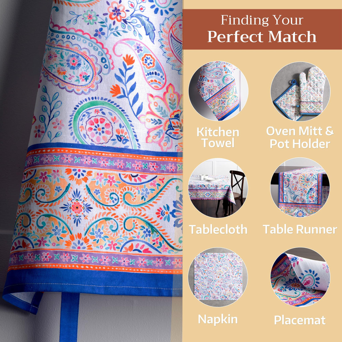 Indian Floral Apron