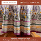 Fanny Lavender Tablecloths
