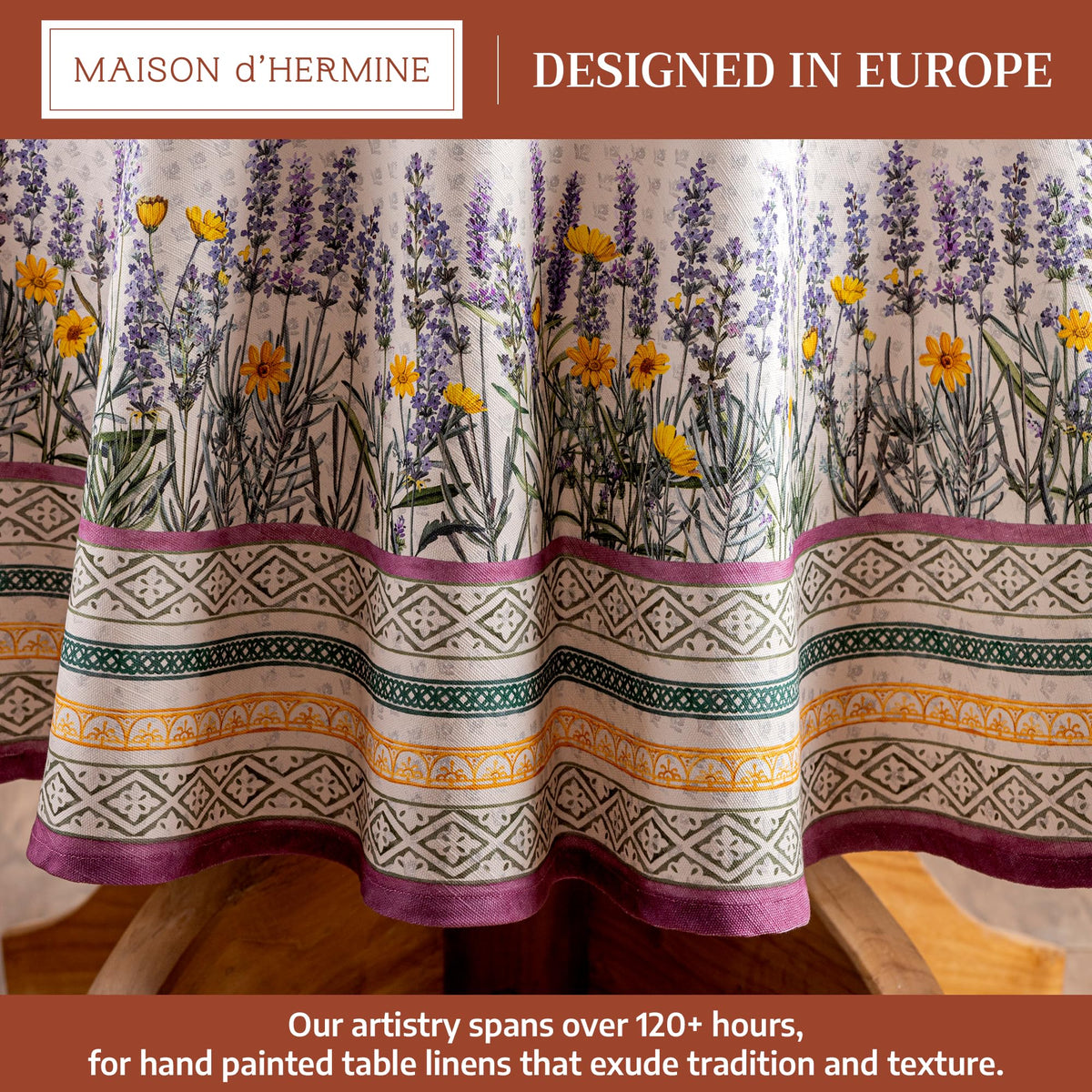 Fanny Lavender Tablecloths