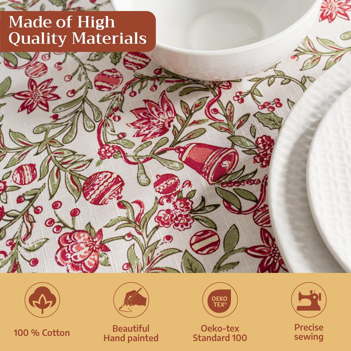 Reveillon Au Jardin Tablecloths