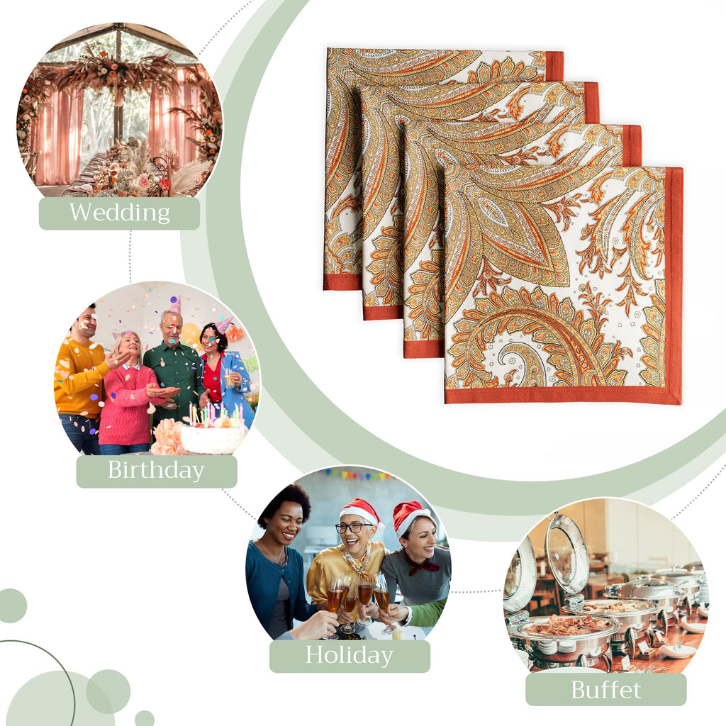 Kashmir Paisley Napkins