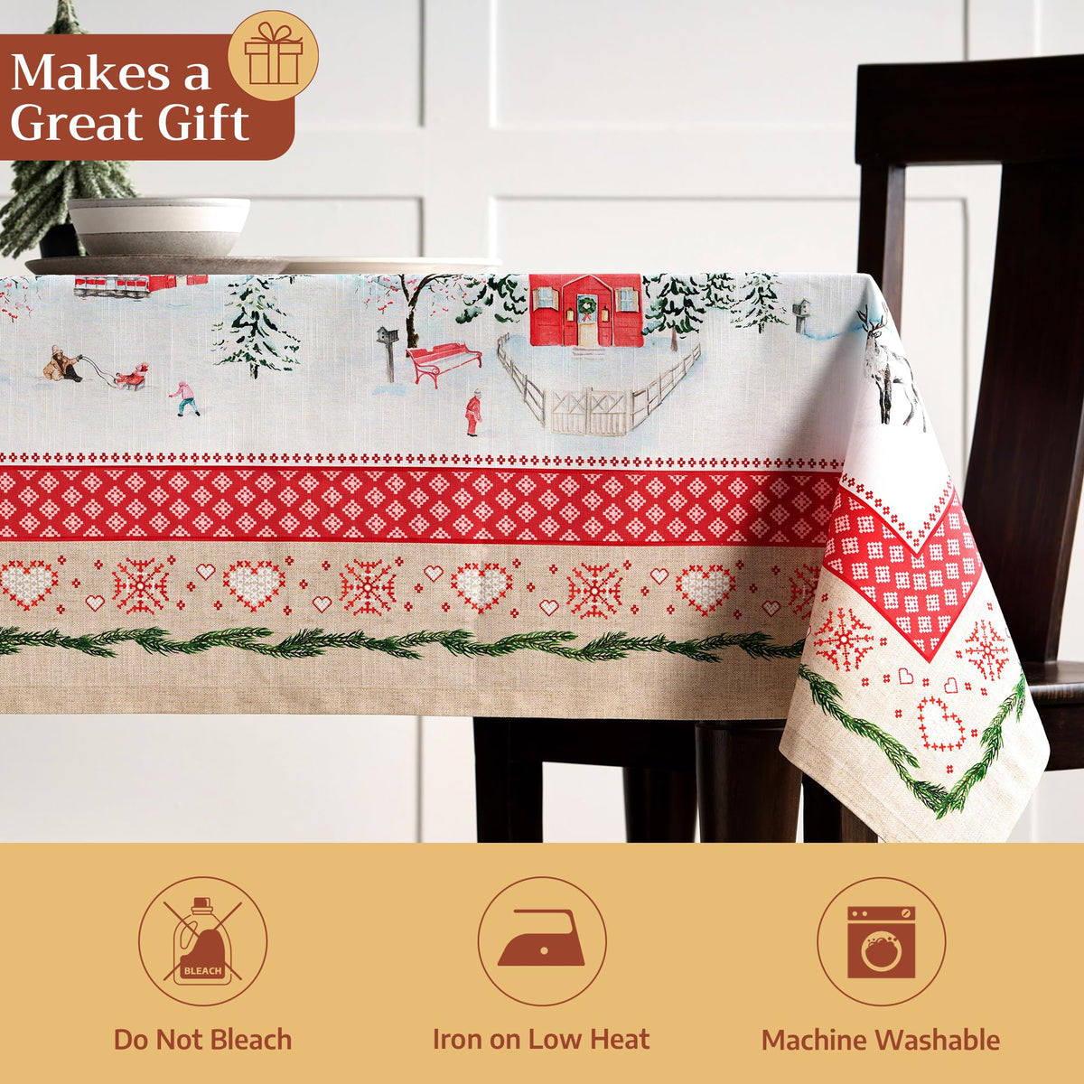 Rural Christmas Tablecloths