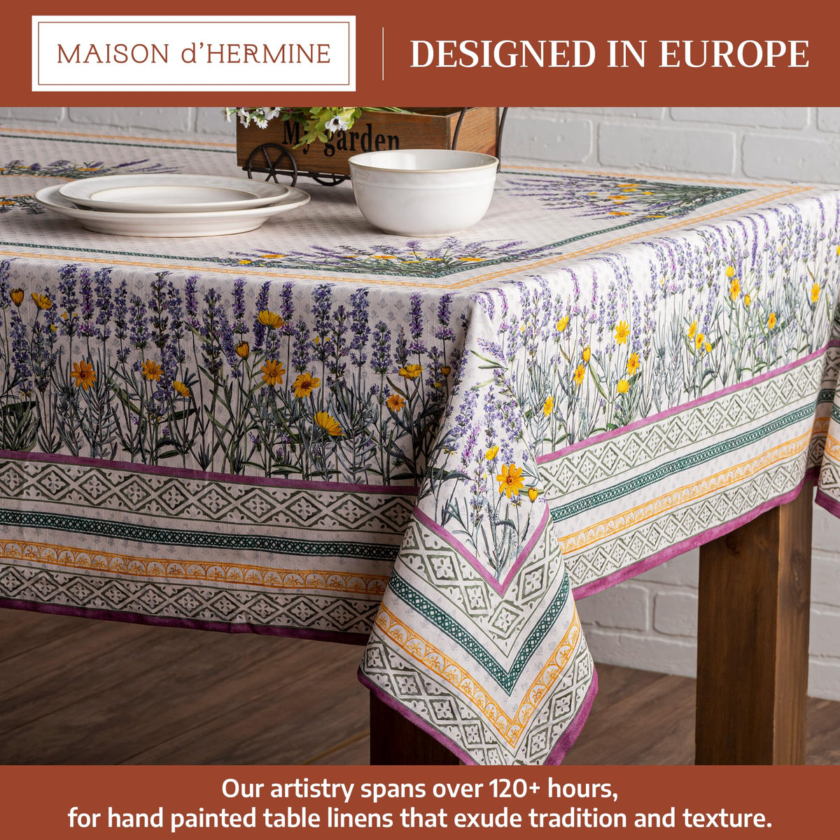 Fanny Lavender Tablecloths