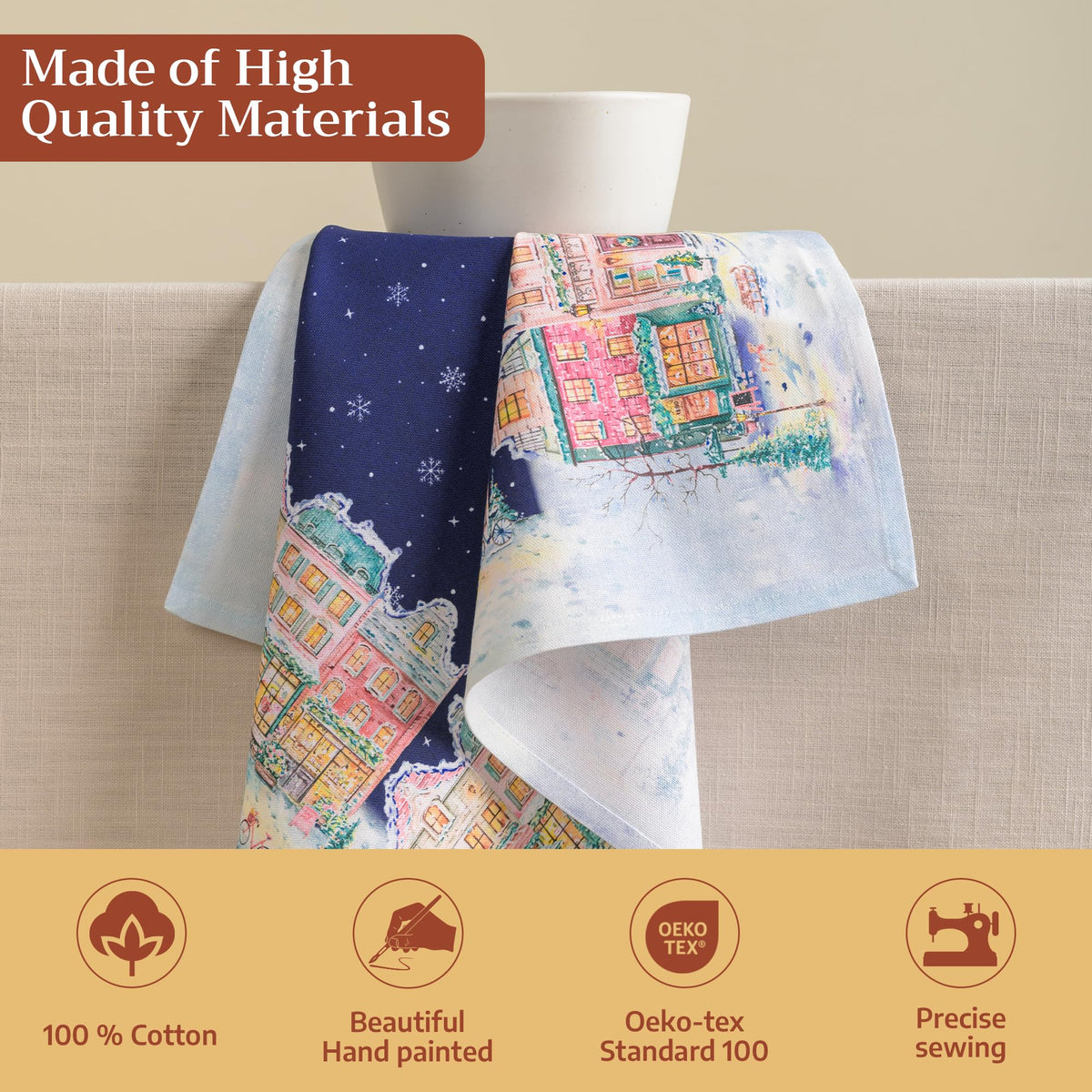 Christmas Market  Napkins
