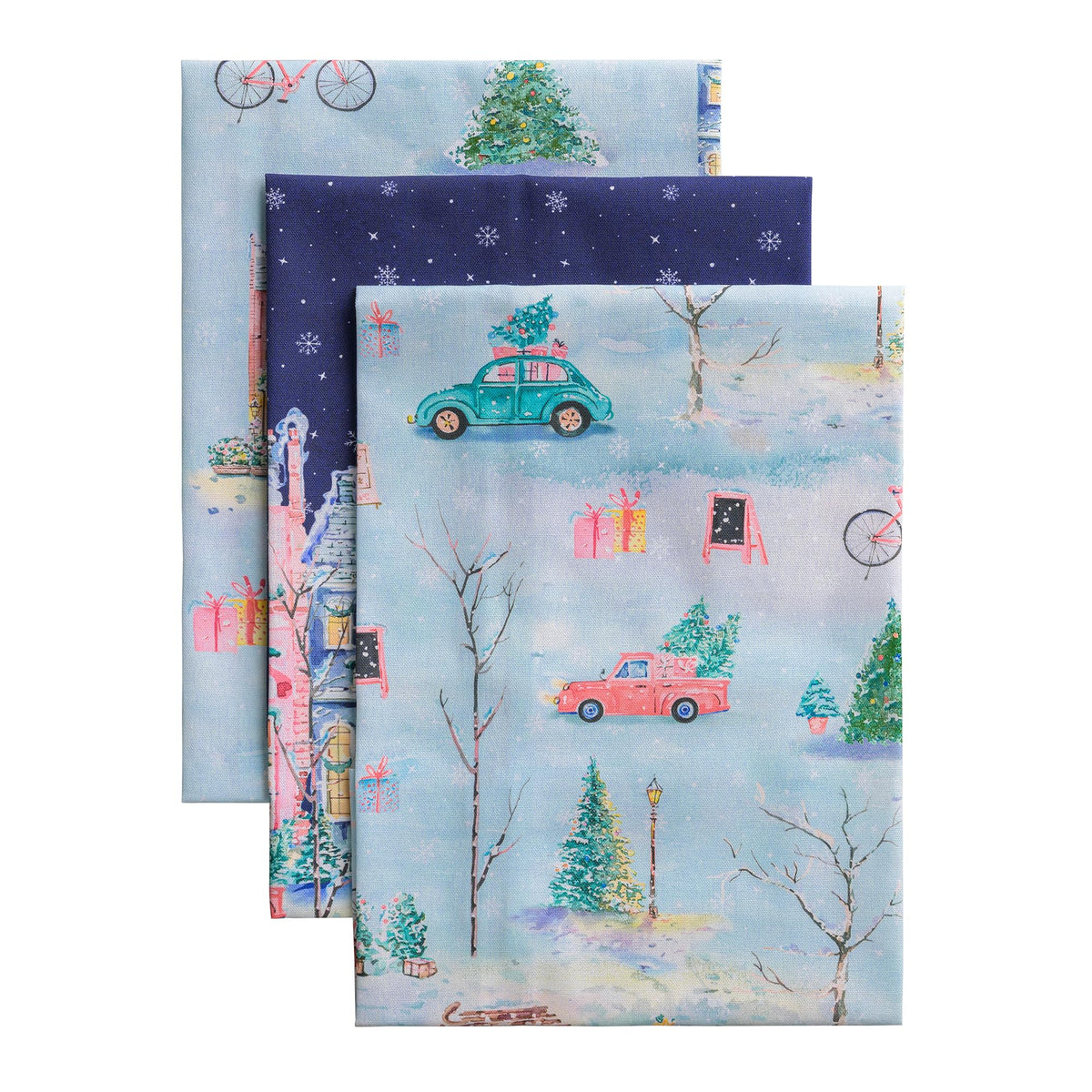 Christmas Market Kitchen Towels