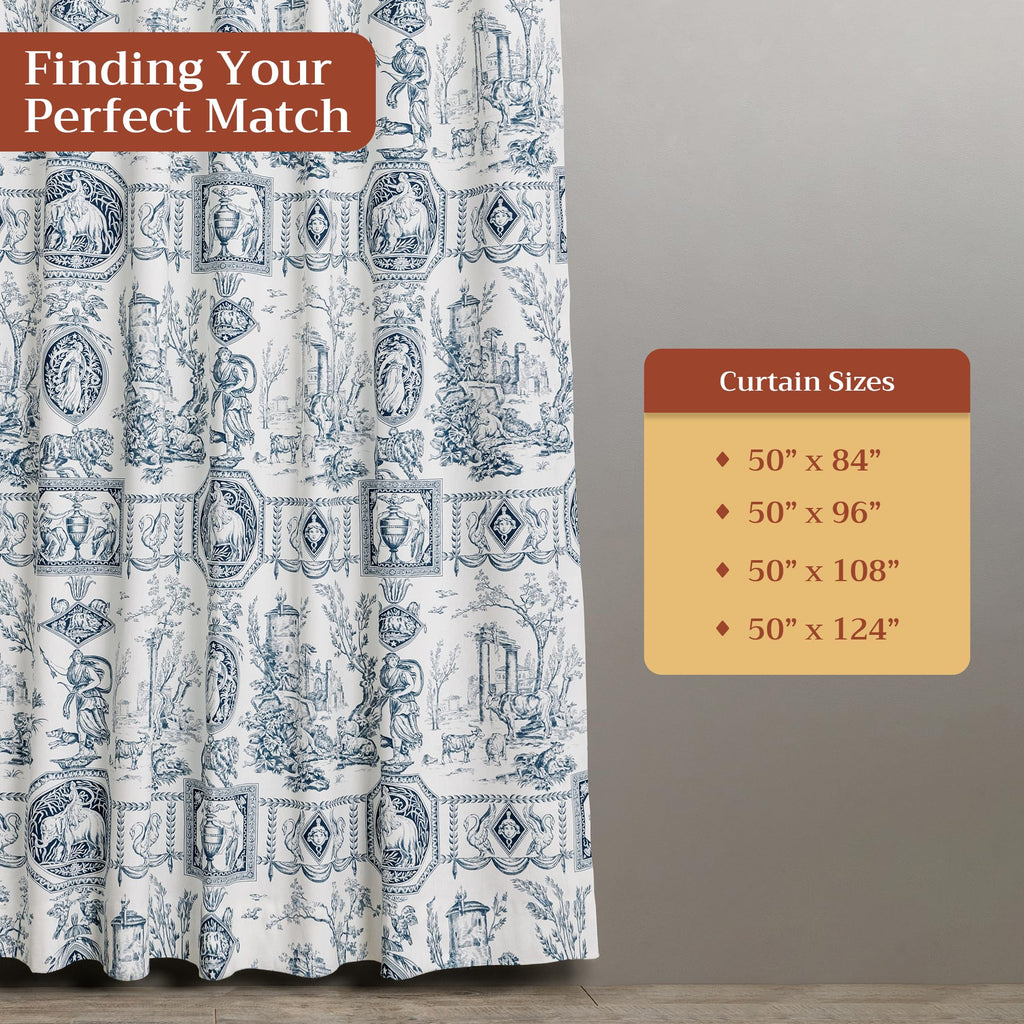 Medallions De Diane Curtains