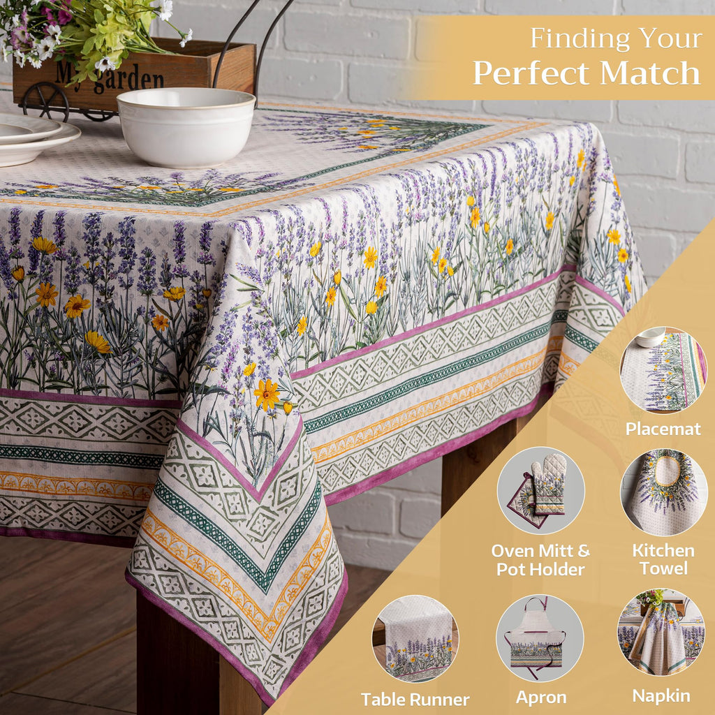 Fanny Lavender Tablecloths