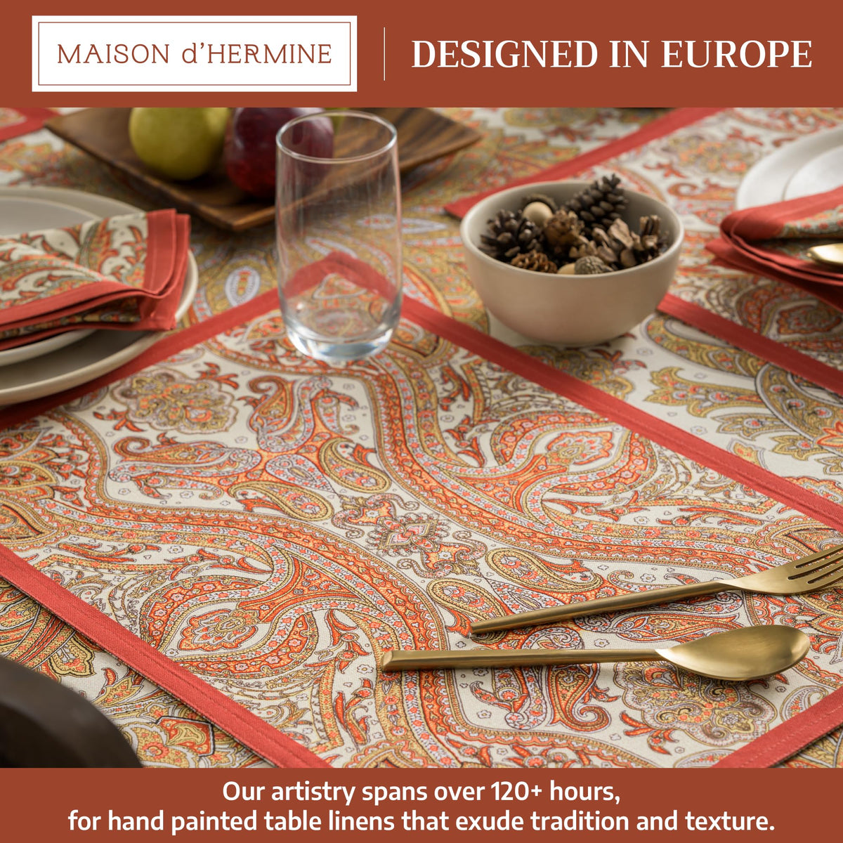 Kashmir Paisley Placemats