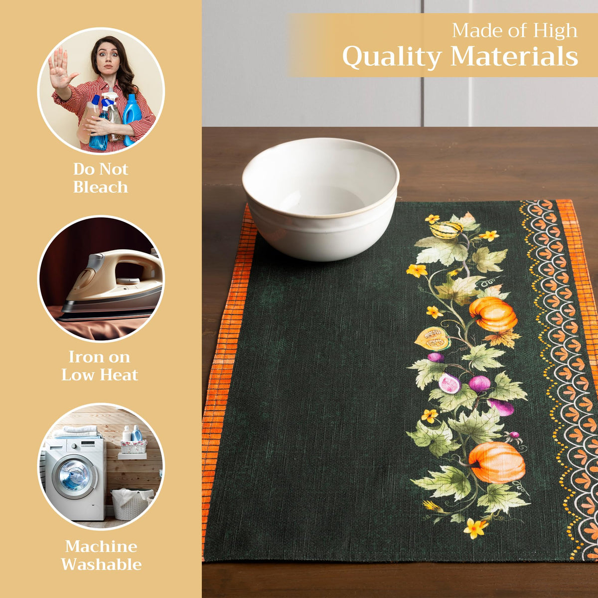 Pumpkin Garden Placemats