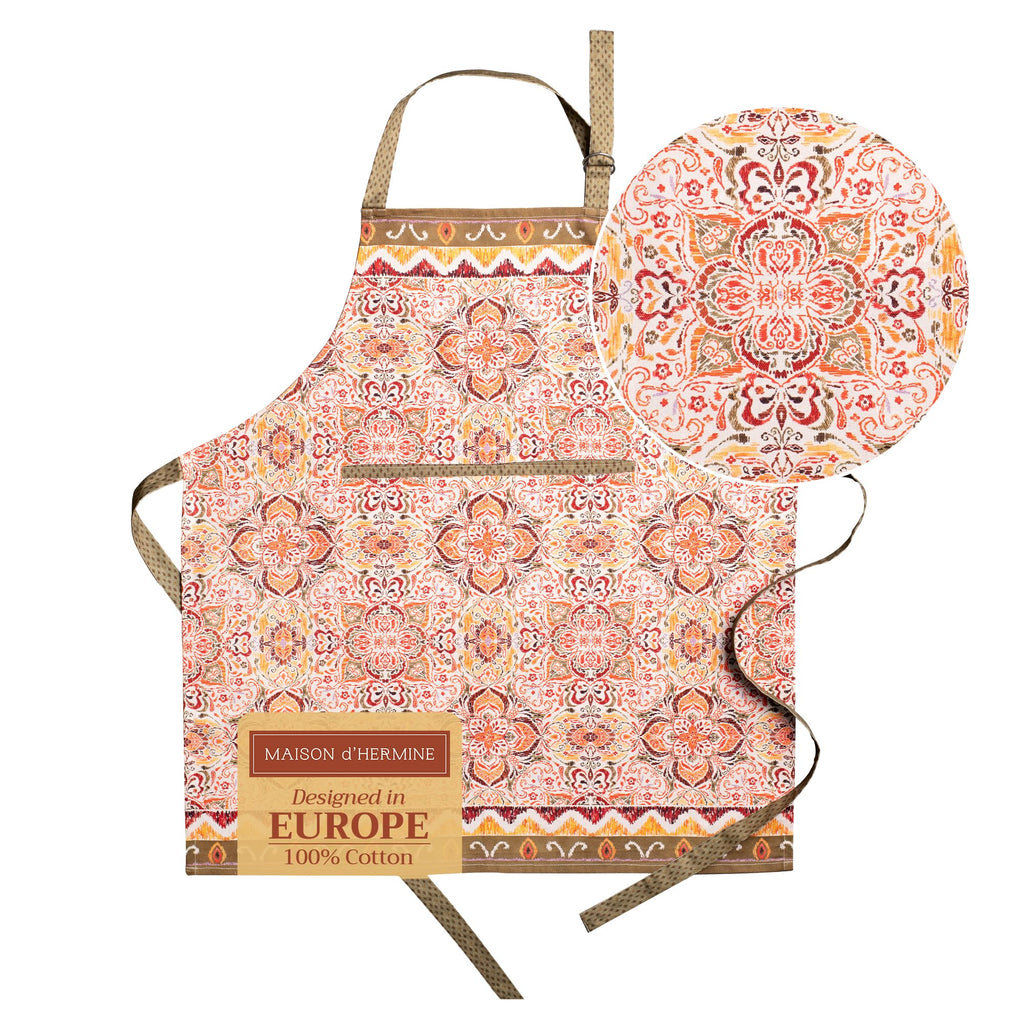 Damask Apron