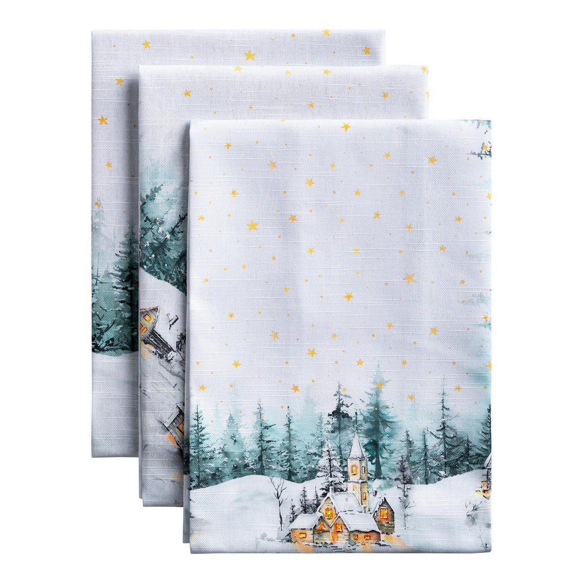 Neige de noel Kitchen Towels