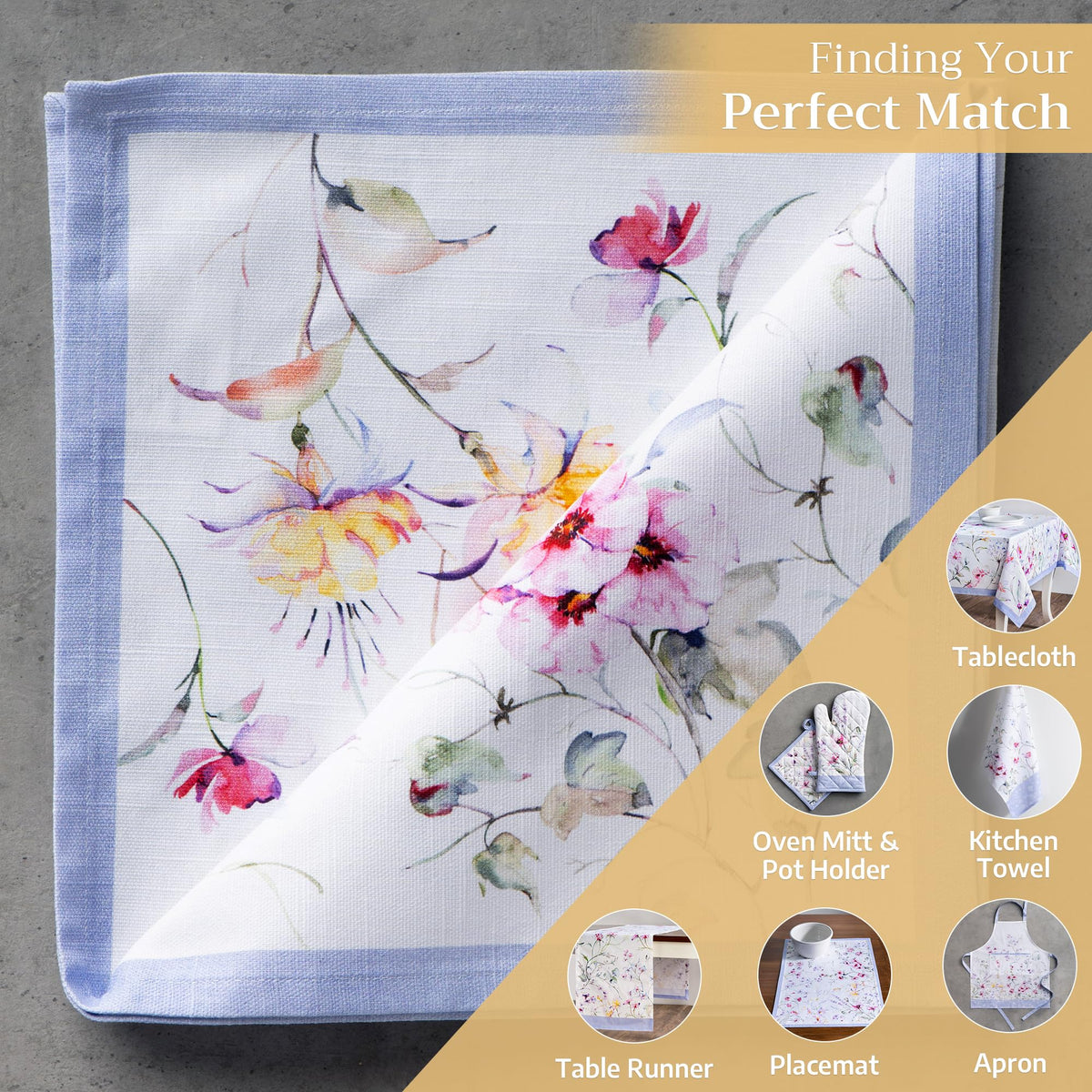 Summer Floral Napkins