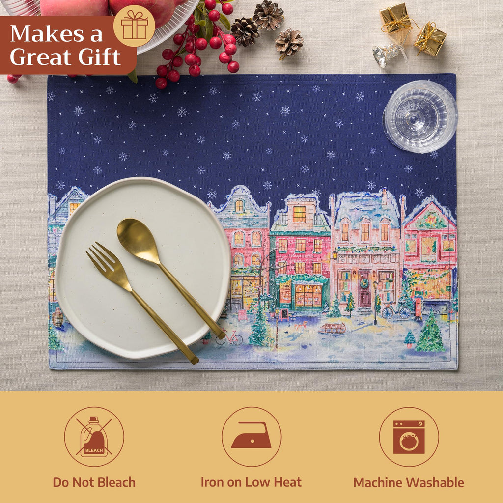 Christmas Market Placemats