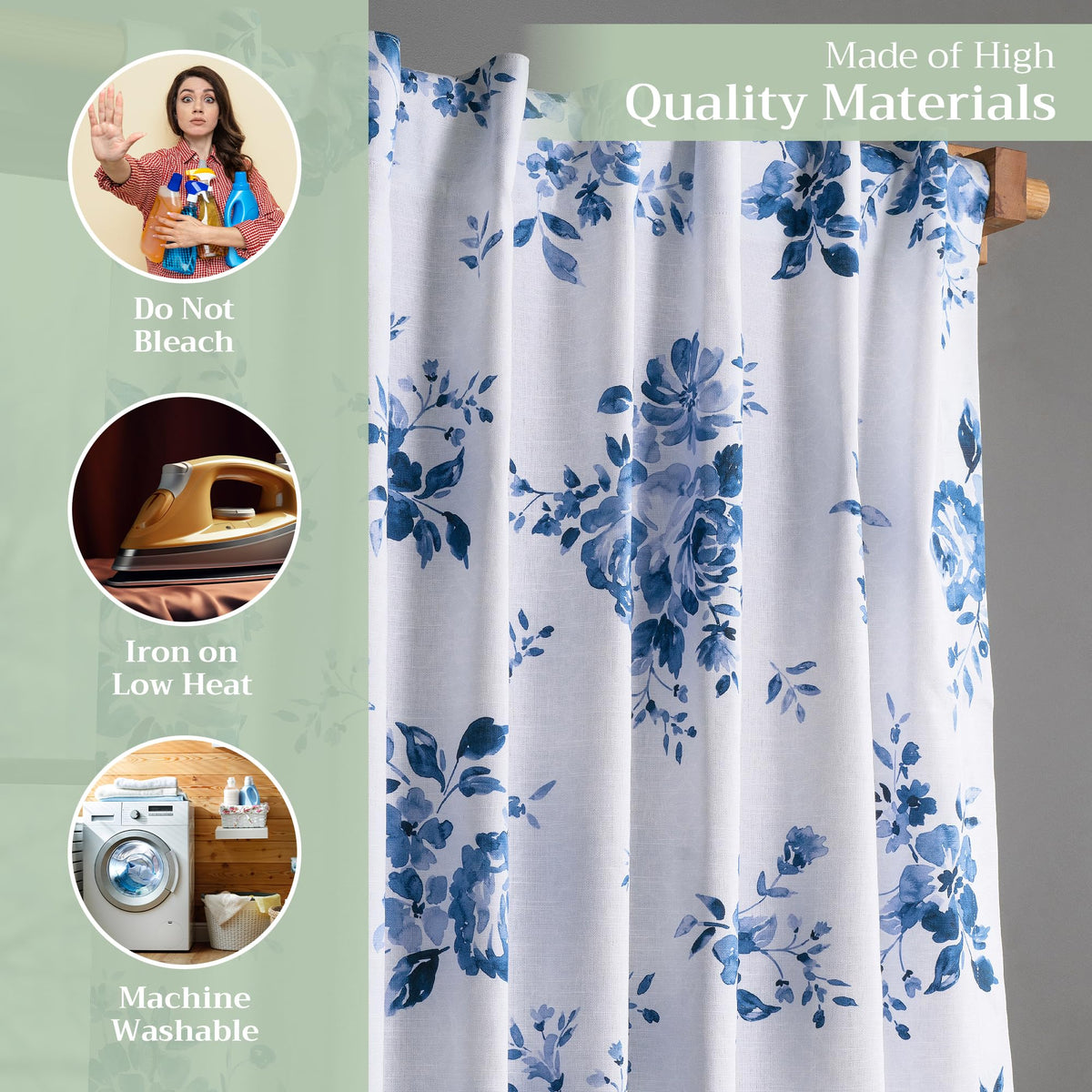 Rose Garden Curtains