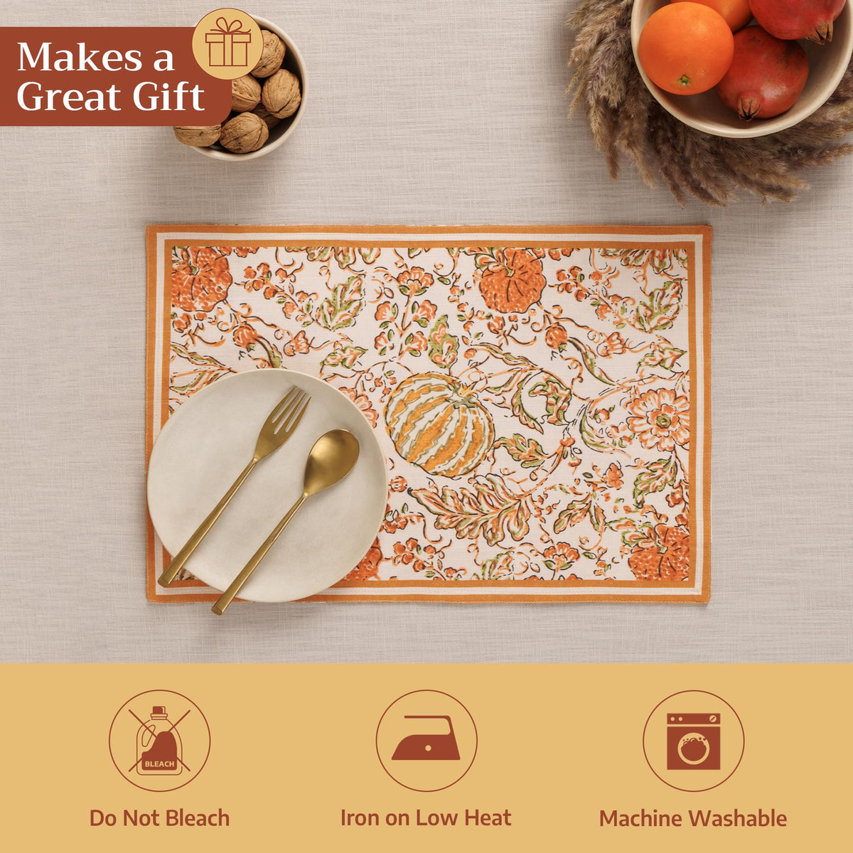 Pumpkin Spice Placemats