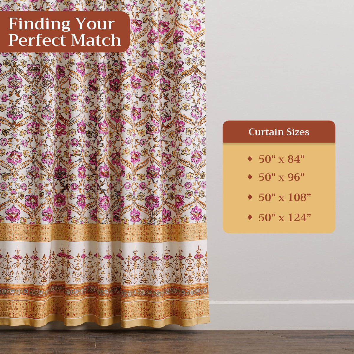 Loriol (Block) Curtains