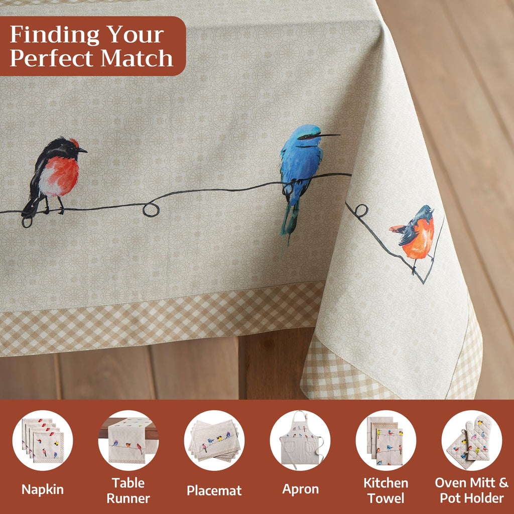 Birdies on Wire Tablecloths