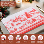 Winter Jouy Placemats