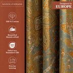Kashmir Paisley Curtains
