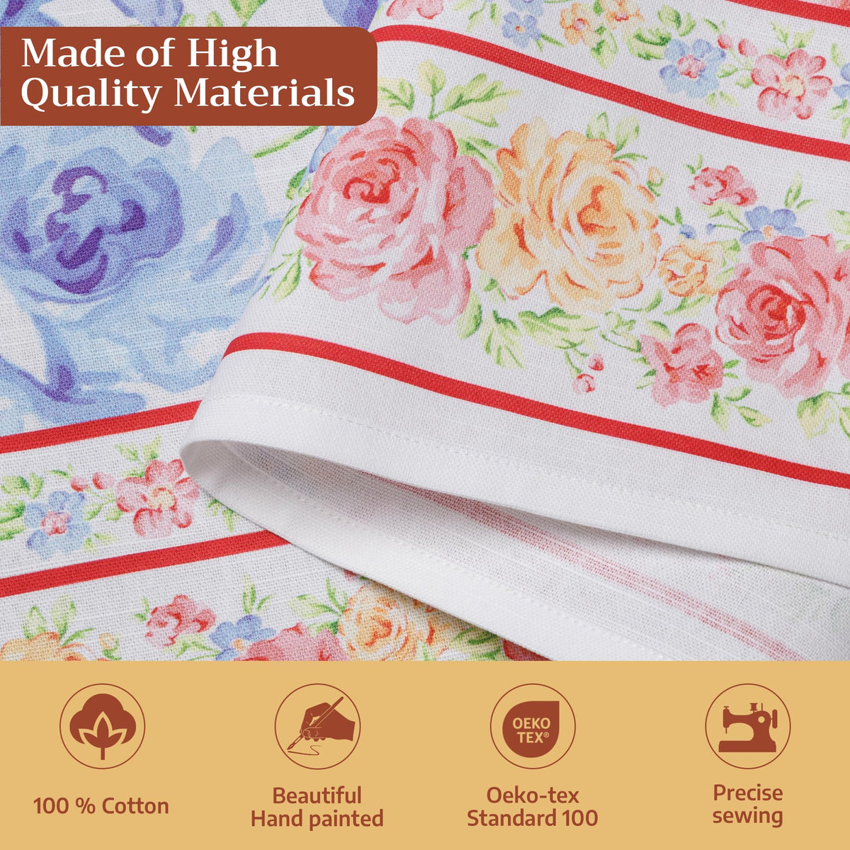 Vintage Floral Apron