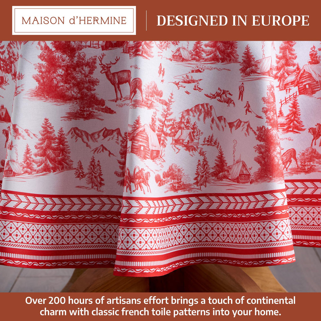 Winter Jouy Tablecloths