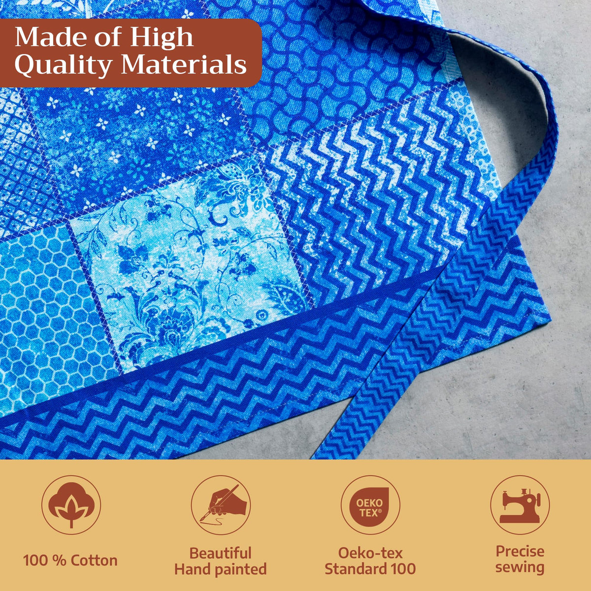 Indigo Love Apron
