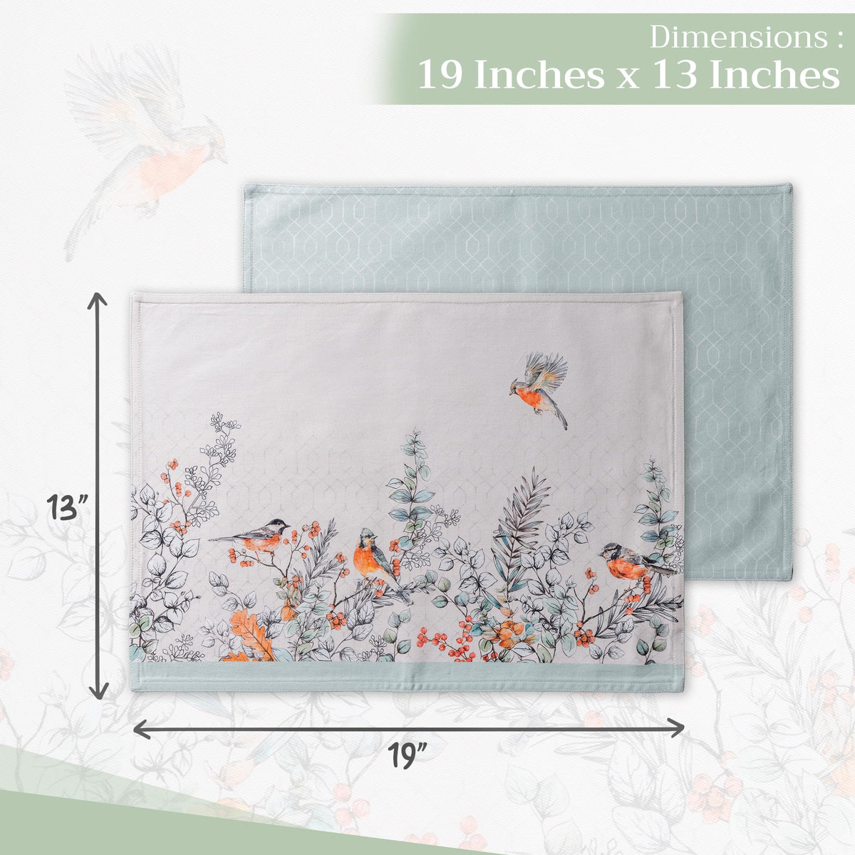 Whitish Shabby Chique Placemats