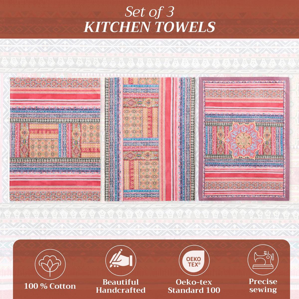 Ispahan Kitchen Towels
