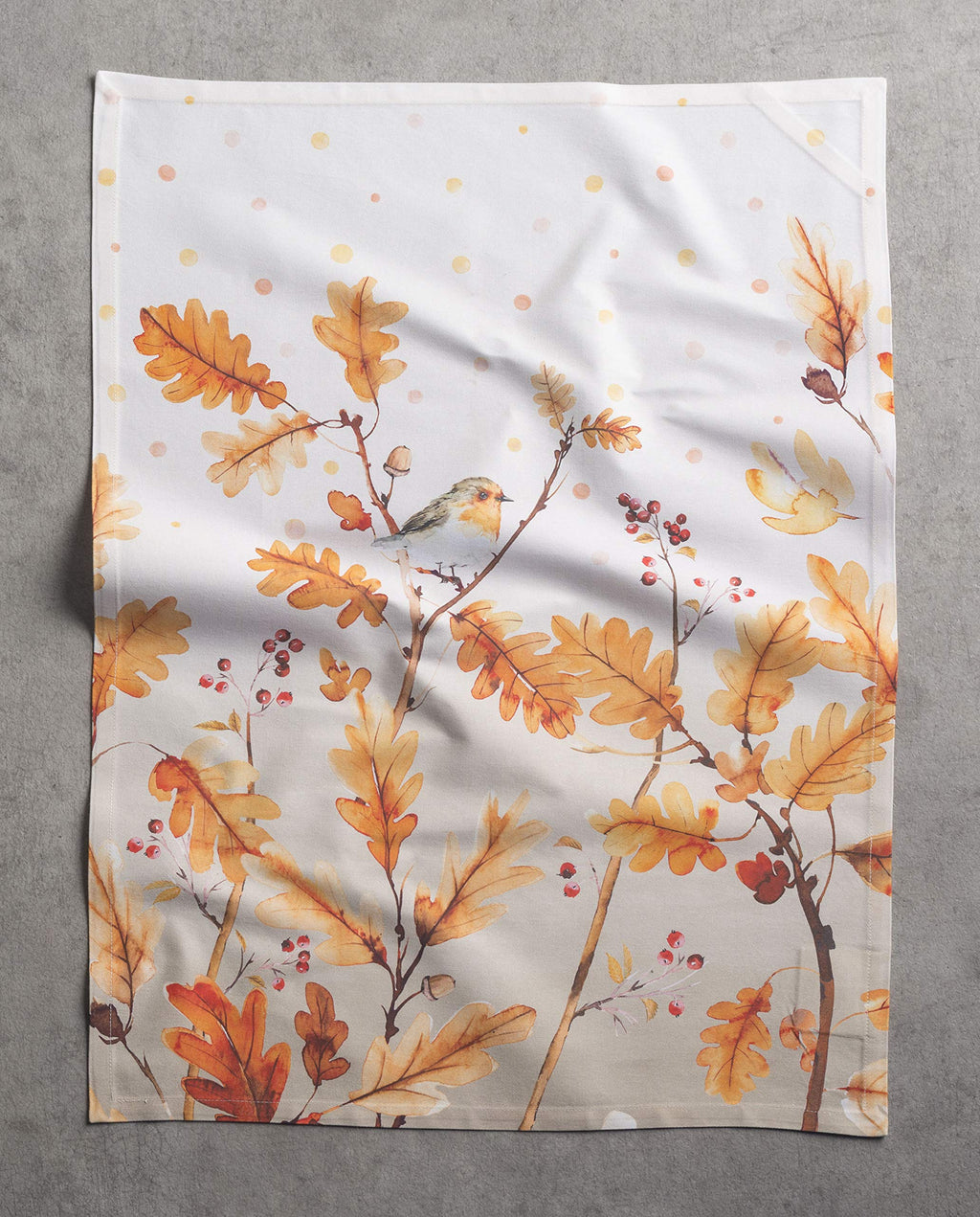 Oak Leaves Kitchen Towels