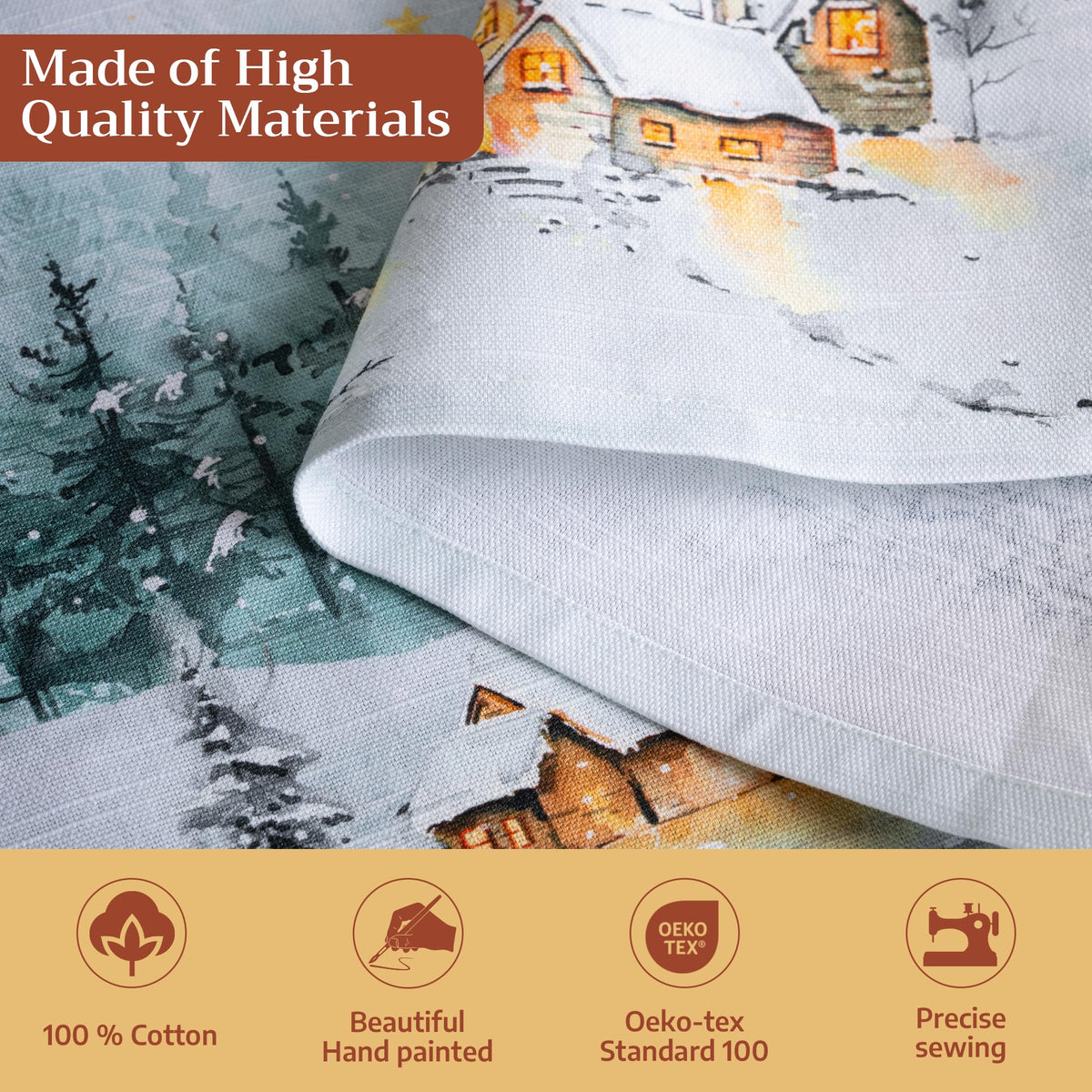 Neige de Noel Apron