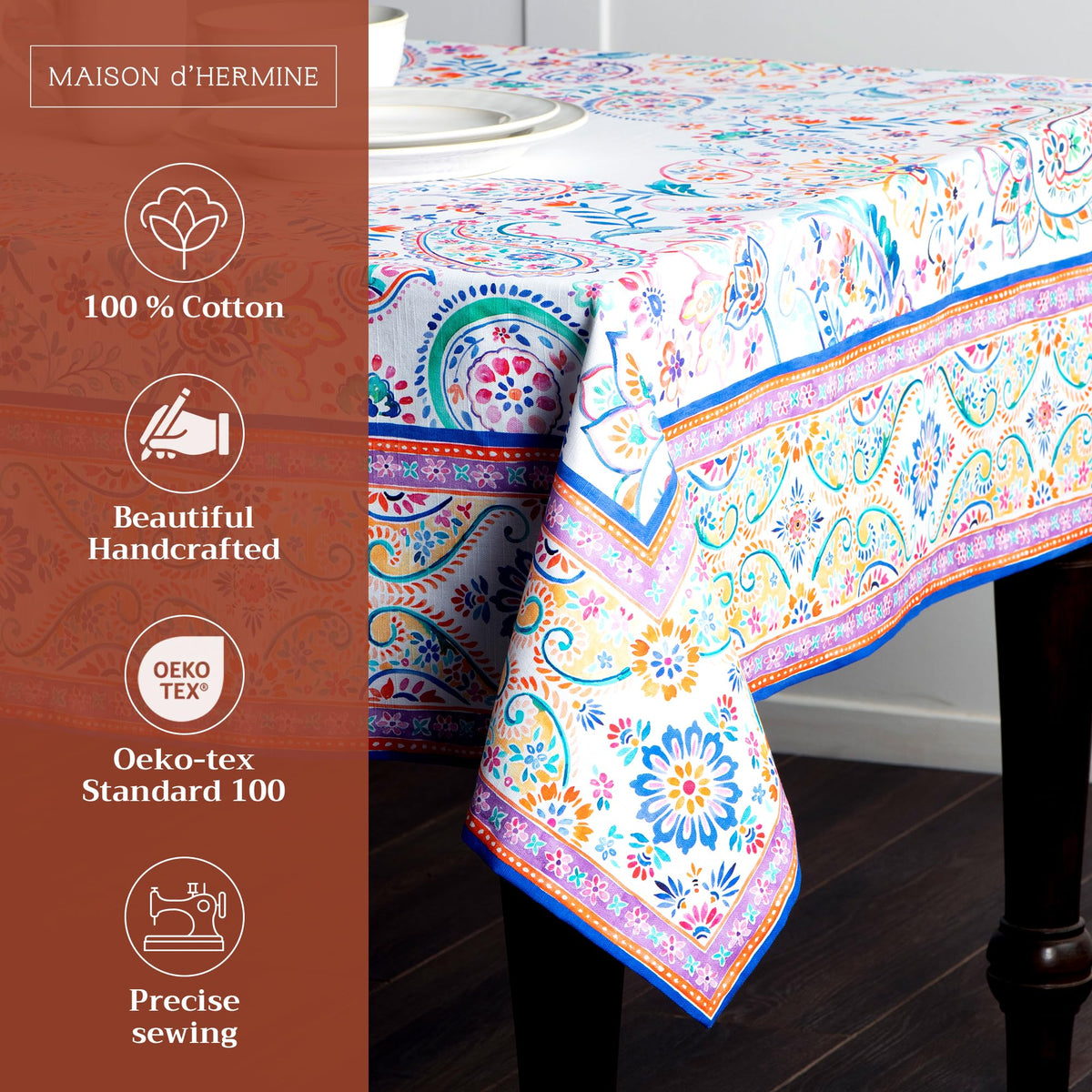 Indian Floral Tablecloths