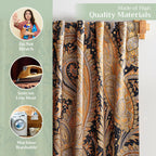 Kashmir Paisley Curtains