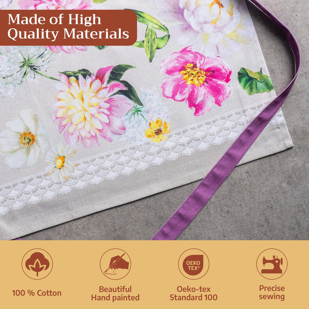 Pivoine Apron