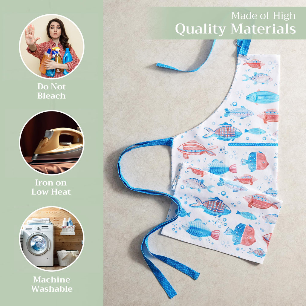 Breton Fishes Apron