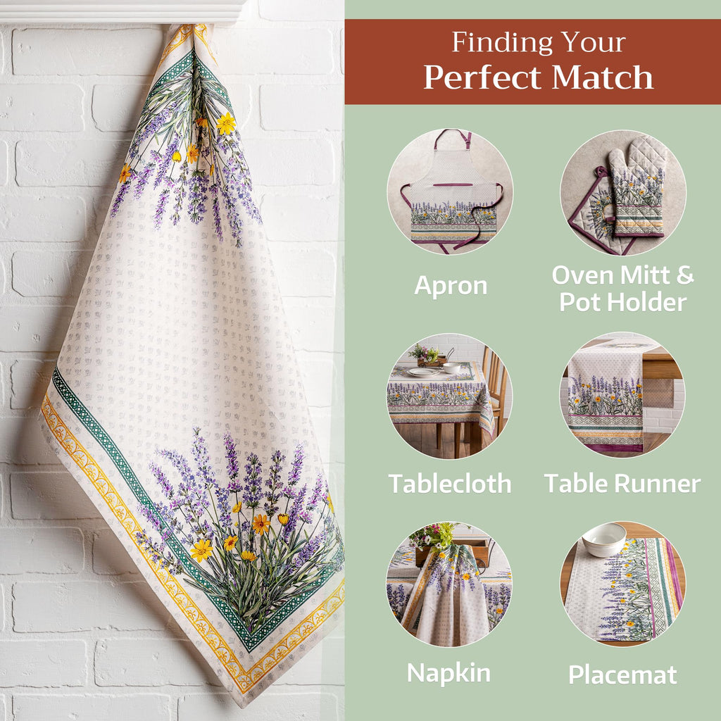 Fanny Lavender Kitchen Towels