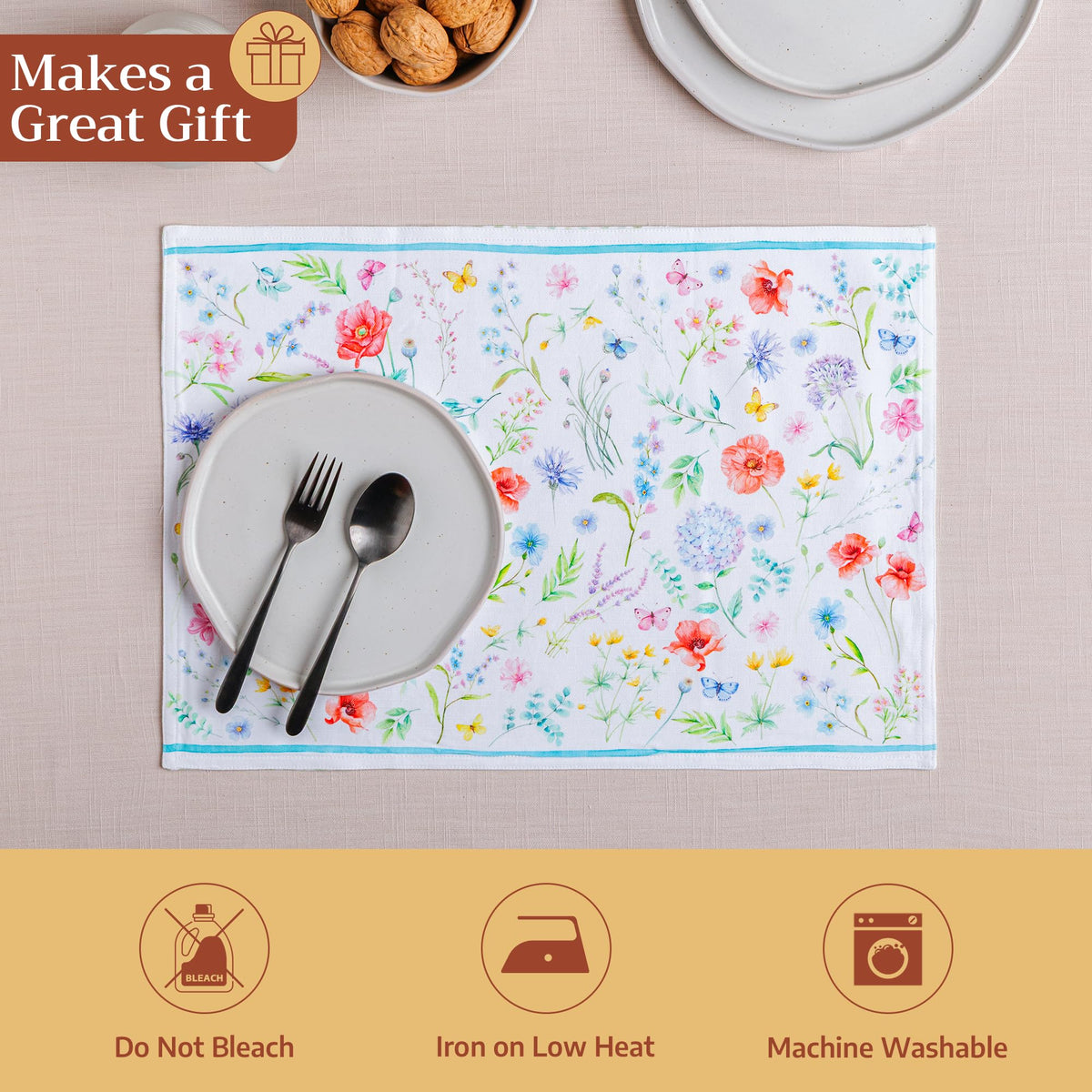Just Floral Placemats
