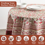 Reveillon Au Jardin Tablecloths