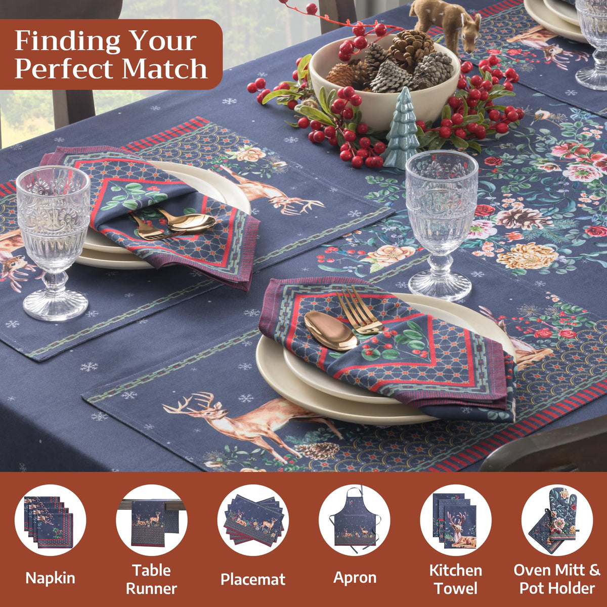 Christmas Joy Tablecloths