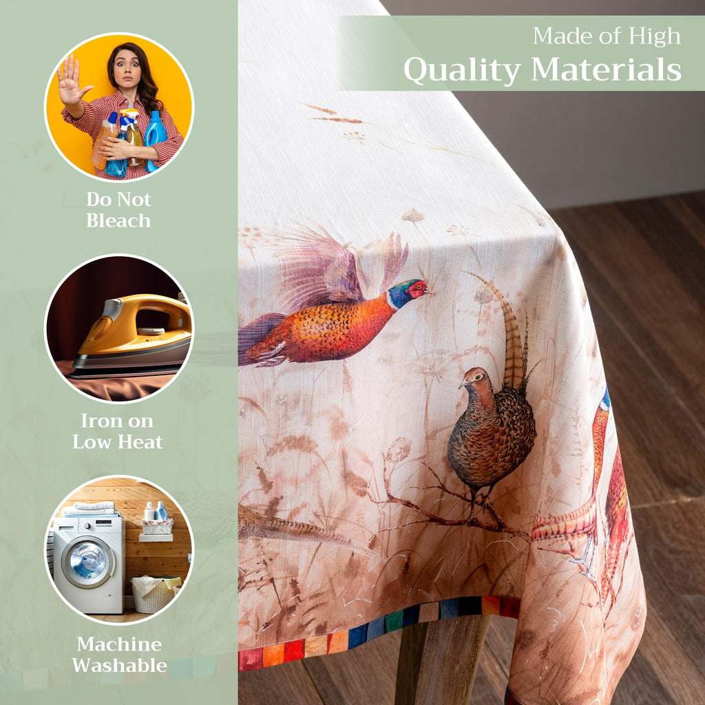 Faisan D'Automne Tablecloths