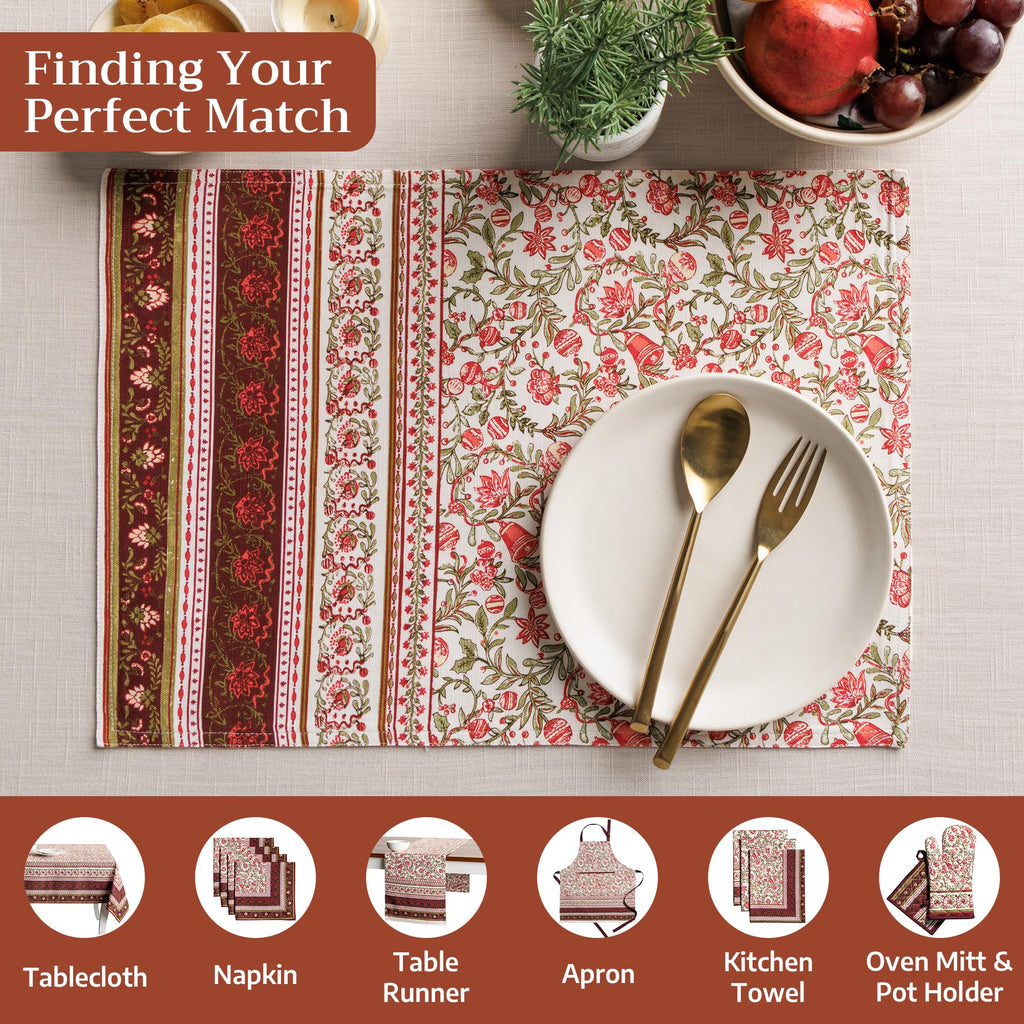 Reveillon Au Jardin Placemats