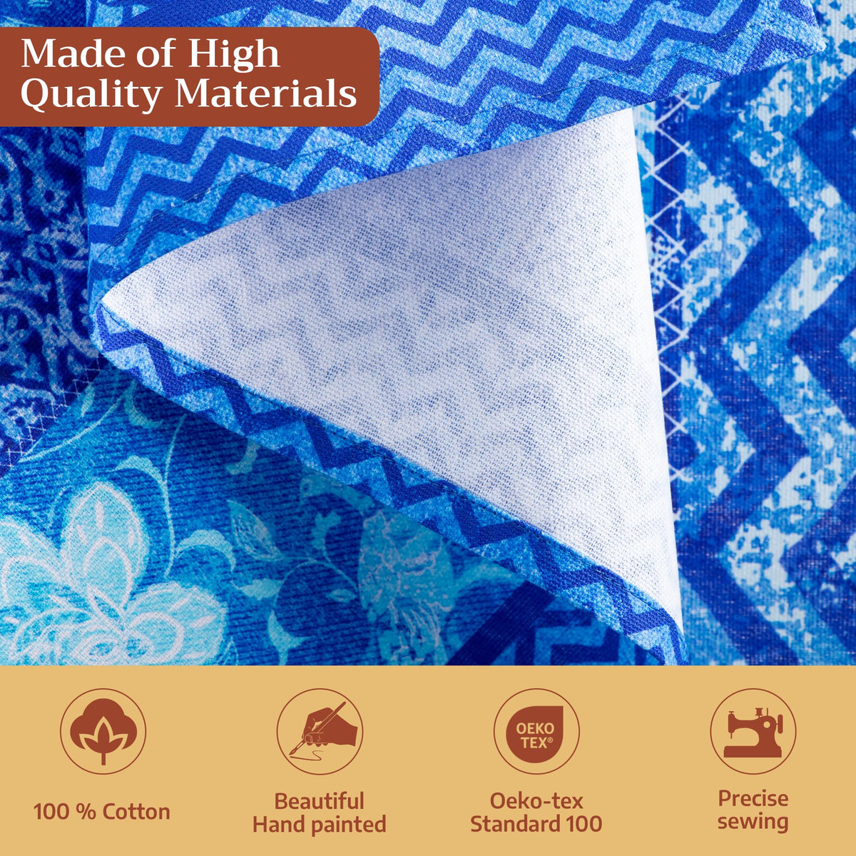 Indigo Love Napkins