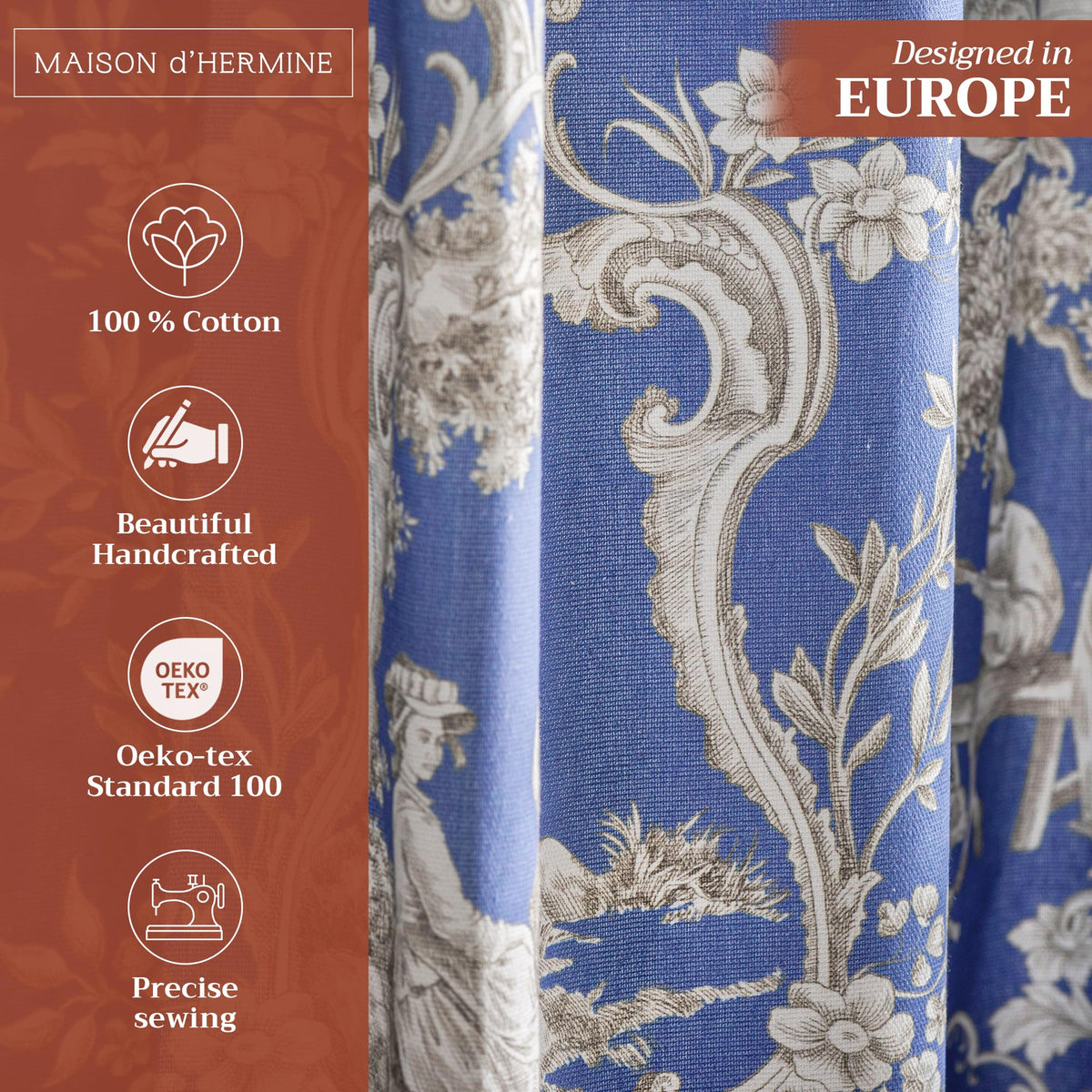 Joli Jouy Curtains
