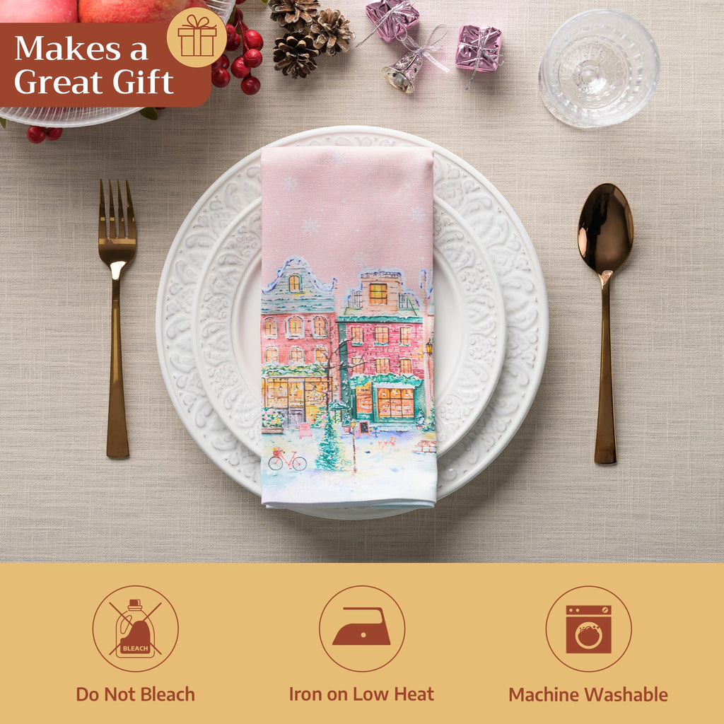Christmas Market  Napkins