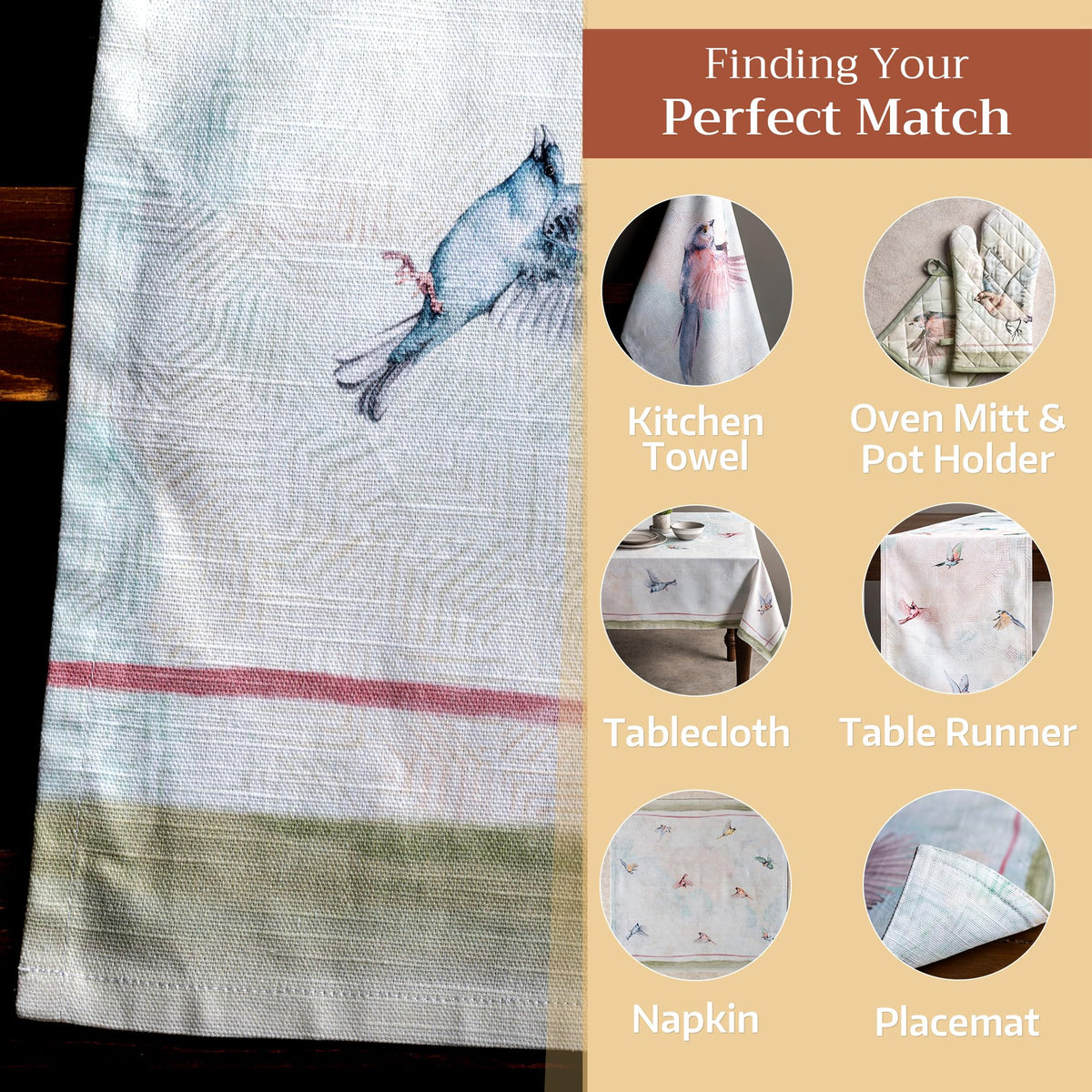 Flying Birds Apron