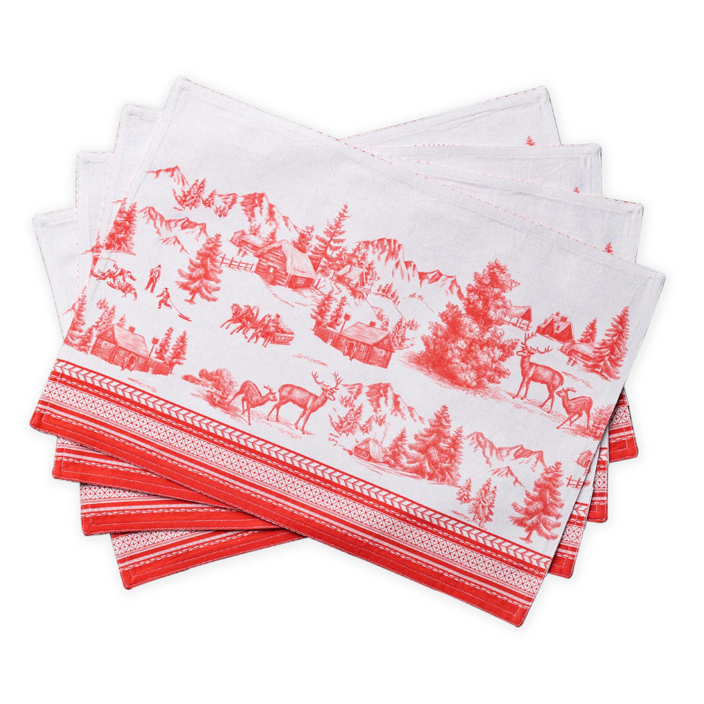 Winter Jouy Placemats